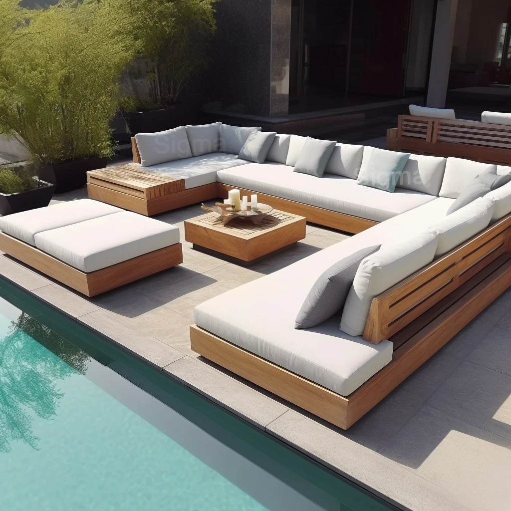 Modern Design Custom Garden Pa - Outdoor Furniture Loveseat บทวิจารณ์และราคา